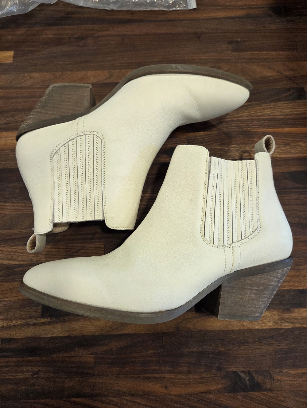 Portland Leather Goods Patina Bone Dakota Boot Size 8
